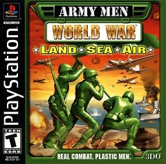 Армійці: Світова війна – на суші, на морі, в повітрі / Army Men: World War – Land, Sea, Air [Playstation 1] [2000]