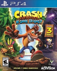 Crash Bandicoot N. Sane Trilogy / Crash Bandicoot N. Sane Trilogy / Crash Bandicoot: Buttobi San-dan Mori! (JP) [Playstation 4] [2017]