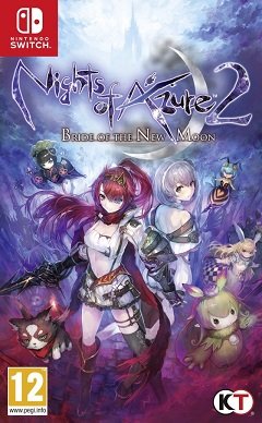 Лазурні ночі 2: Наречена молодого місяця / Nights of Azure 2: Bride of the New Moon / Yoru no Nai Kuni 2: Shingetsu no Hanayome (JP) [Nintendo Switch] [2017]