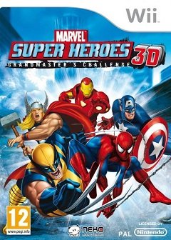 Marvel Super Heroes 3D: Виклик гросмейстера / Marvel Super Heroes 3D: Grandmaster’s Challenge [Nintendo Wii] [2010]