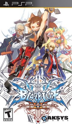 БлейзБлю: Зсув континууму II / BlazBlue: Continuum Shift II [Playstation Portable(PSP)] [2011]