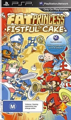 Товста Принцеса: Жменя торта / Fat Princess: Fistful of Cake / Pocchari Princess Portable (JP) [Playstation Portable(PSP)] [2010]