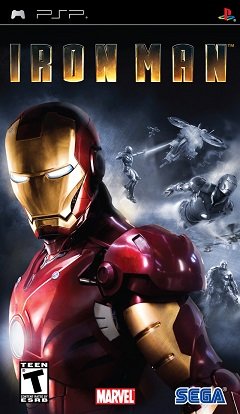 Залізна Людина / Iron Man / Iron Man: The Official Videogame (EU, AU) [Playstation Portable(PSP)] [2008]