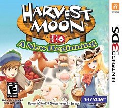 Harvest Moon 3D: Новий початок / Harvest Moon 3D: A New Beginning / Bokujou Monogatari: Hajimari no Daichi (JP) [Nintendo 3DS] [2012]