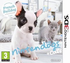 Нінтендоги + коти: Французький бульдог та нові друзі / Nintendogs + Cats: French Bulldog & New Friends [Nintendo 3DS] [2011]