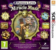 Професор Лейтон і диво-маска / Professor Layton and the Miracle Mask / Layton Kyouju to Kiseki no Kamen (JP) [Nintendo 3DS] [2012]