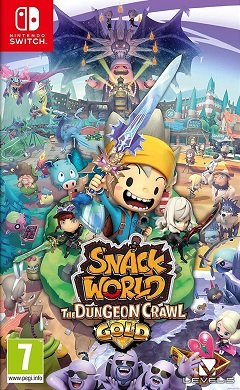 Світ закусок: The Dungeon Crawl Gold / Snack World: The Dungeon Crawl Gold / The Snack World: TreJarers Gold (JP) [Nintendo Switch] [2020]