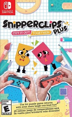 Ножиці: Припинимо це разом / Snipperclips: Cut It out, Together / Issho ni Chokitto Snippers (JP) [Nintendo Switch] [2017]